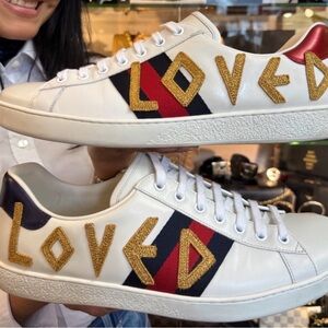 Gucci Ace Sneakers with Embroidery